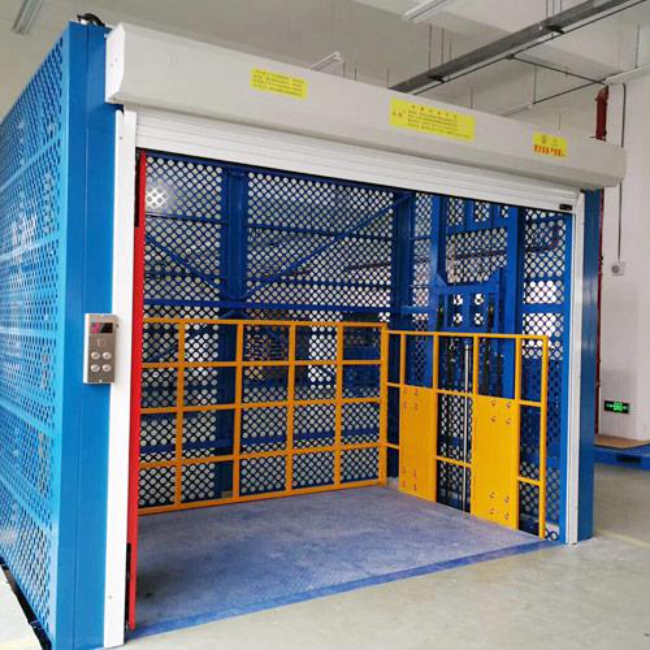 红毛镇导轨式升降货梯